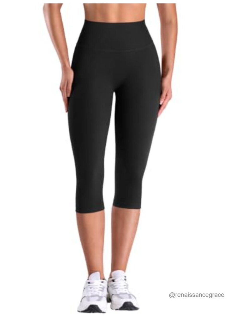 High Waist Seamless Capri Yoga Leggings Women Butt Lift Scrunch